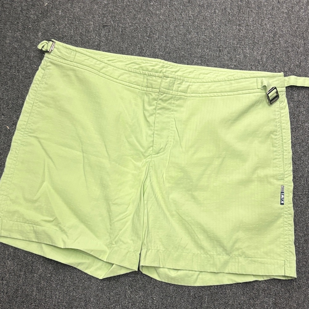 Kiwi Light Green Swim Shorts
